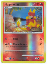 Magmar - 54/123 - Uncommon - Reverse Holo